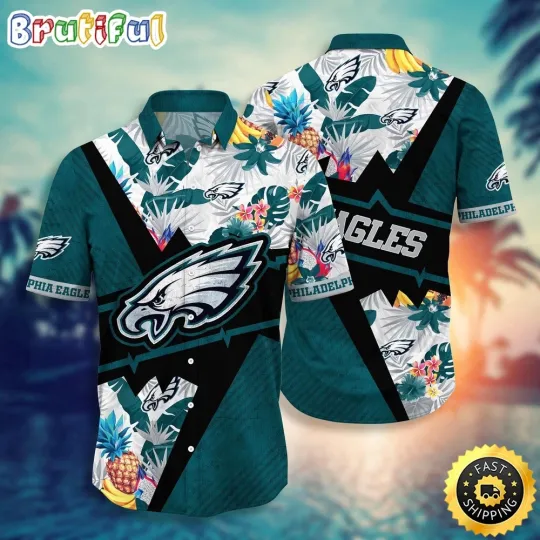 Discover Philadelphia Football Team Eagles Hawaiian Shirt