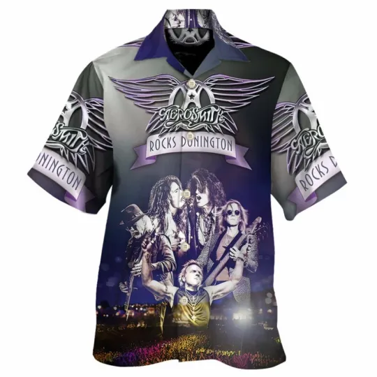 Discover Aerosmith Rocks Unisex Hawaiian Shirt