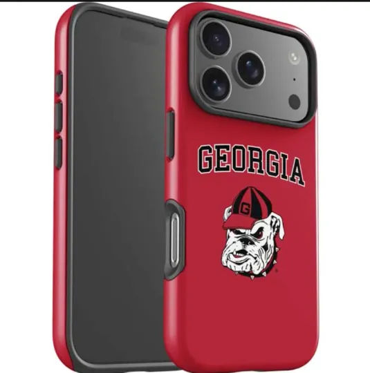 Discover University of GA bulldogs Logo iPhone Case