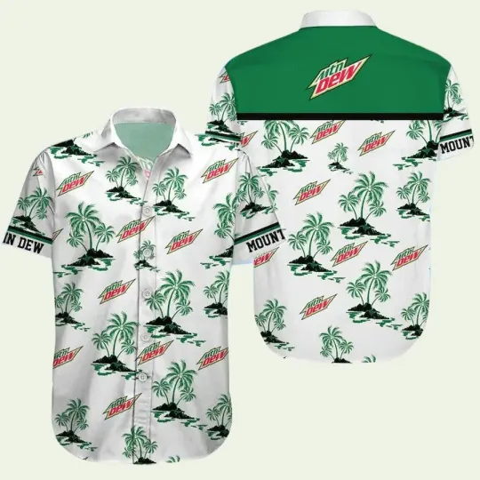 Discover Mountain Dew Hawaiian Shirt