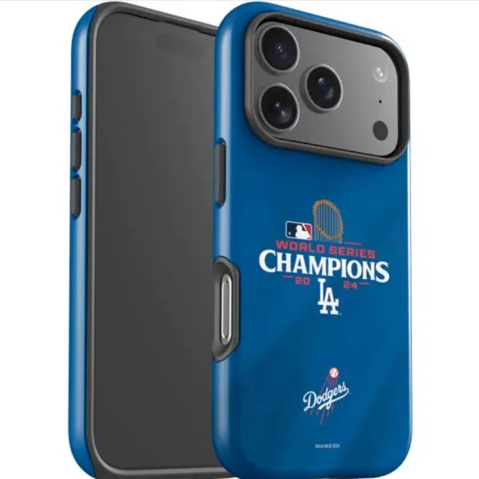 World Series Champions Los Angeles Dodgers iPhone Case