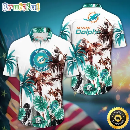 Discover Miami Football Team Dolphins Hawaiian Shirt
