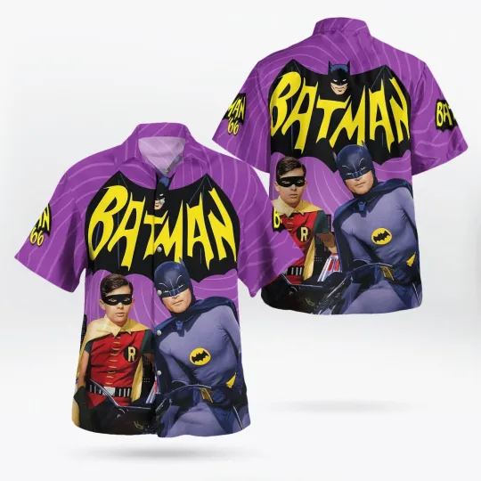 Batman And Robin Unisex Hawaiian Shirt