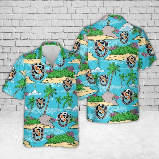 US Army 5th Special Forces Group 5th SFG Hawaiian Shirt