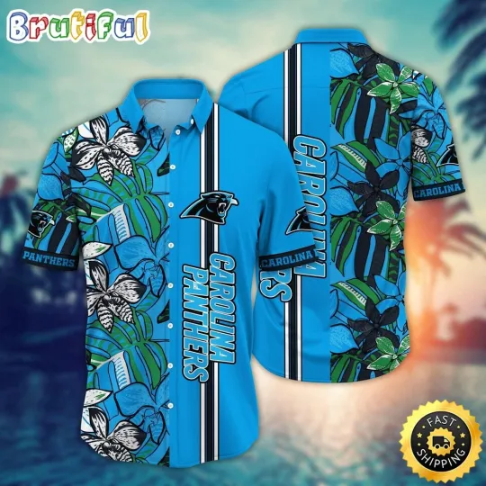 Discover Carolina Football Team Panthers Hawaiian Shirt, Gift For Fans