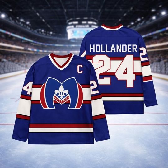 Discover Ilya Rozanov Shane Hollander Men's Hockey Jersey Hudson Williams Connor Storrie Hockey Jersey