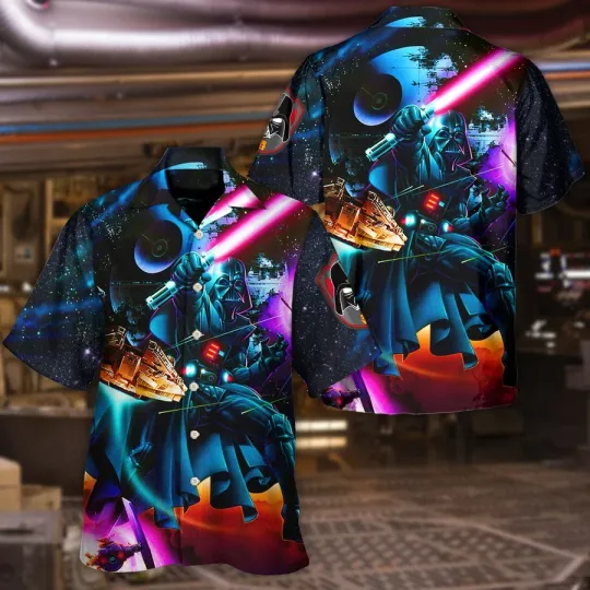 Discover Disney Star Wars Darth Vader Cool So Hawaiian Shirt Summer Aloha