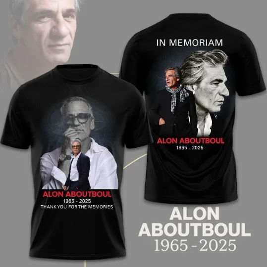 Discover Alon Abutbu 1965-2025 Thank You AOP T-Shirt Men Women