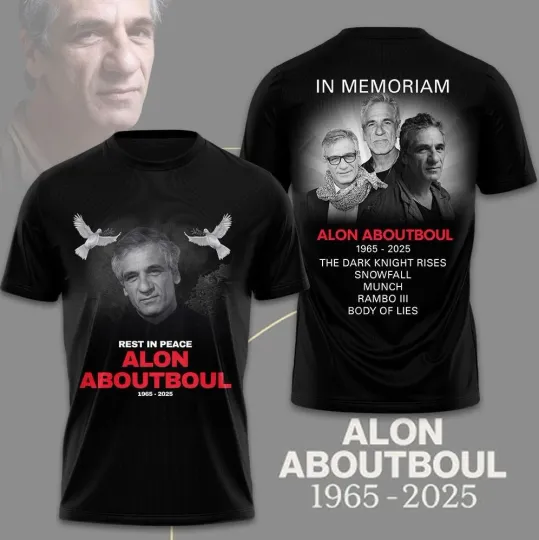 Discover Alon Abutbu 1965-2025 Thank You AOP T-Shirt Men Women