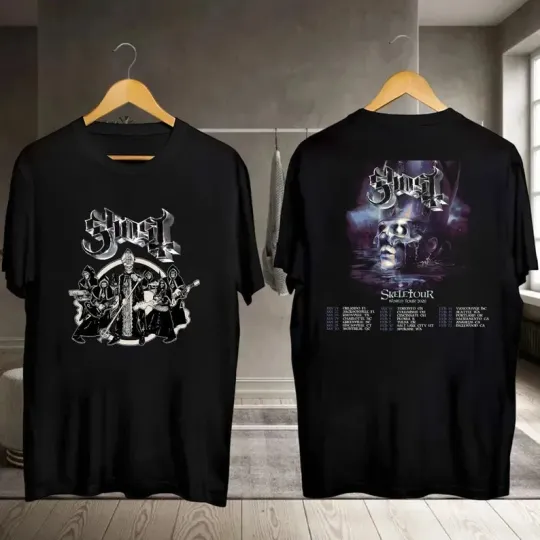 Ghost Band 2026 Tour Shirt, 2026 Ghost Skeletour World Tour Shirt
