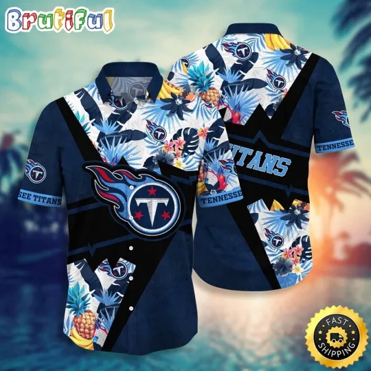 Discover Tennessee Football Team Titans Hawaiian Shirt, Gift For Fans