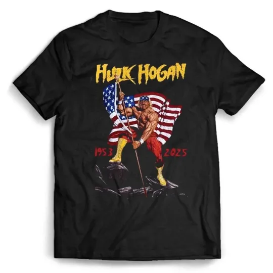 Hulk Hogan Legend Memorial 1953-2025 T-Shirt Unisex