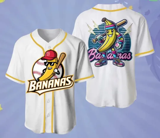 Discover New Gift Savannah Bananas Baseball Jersey Team Custom Jersey BTT428