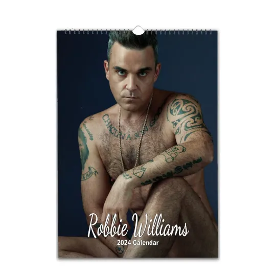 Discover Robbie Williams 2026/27 Vertical Wall Calendar Choose Start