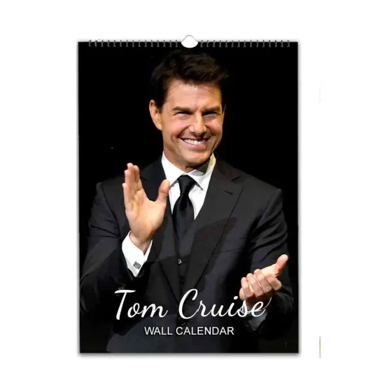Discover Tom Cruise Full Photo 2026/27 Wall Calendar Vertical Wall Calendar
