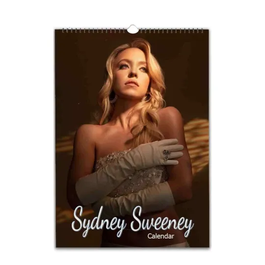 Discover Sydney Sweeney 2026/27 Vertical Wall Calendar Choose Start