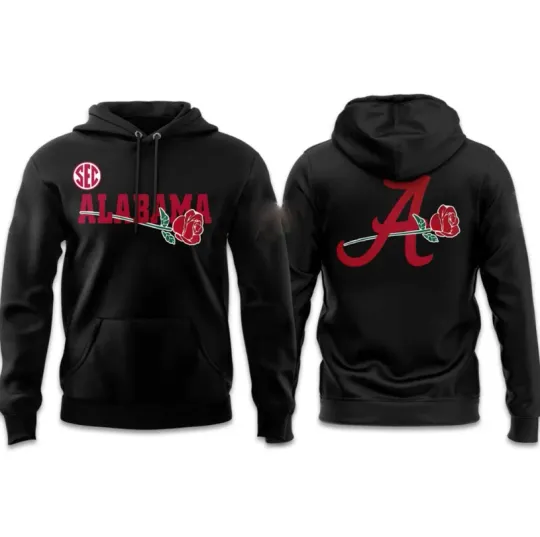 Discover Albm *Crimson Tide Rose Bowl 2026 Hoodie