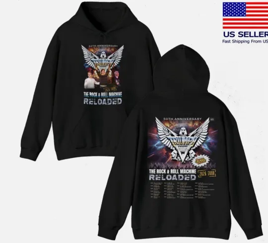Discover Trivph 50th Anniversary 2026 Tour Hoodie, FAST SHIP