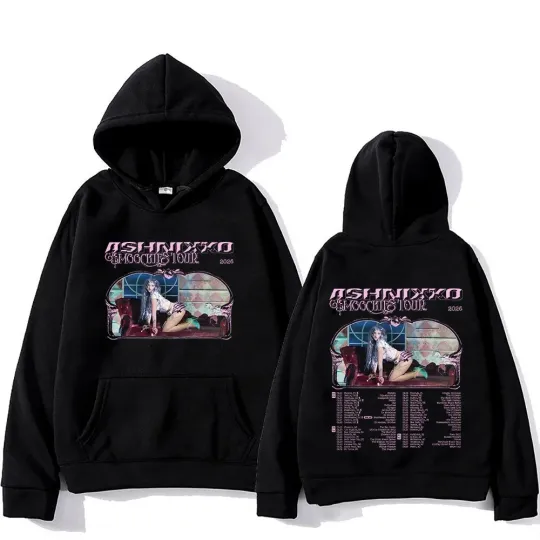 Ashnikko Smoochies Tour 2026 Double Sided Unisex Hoodie