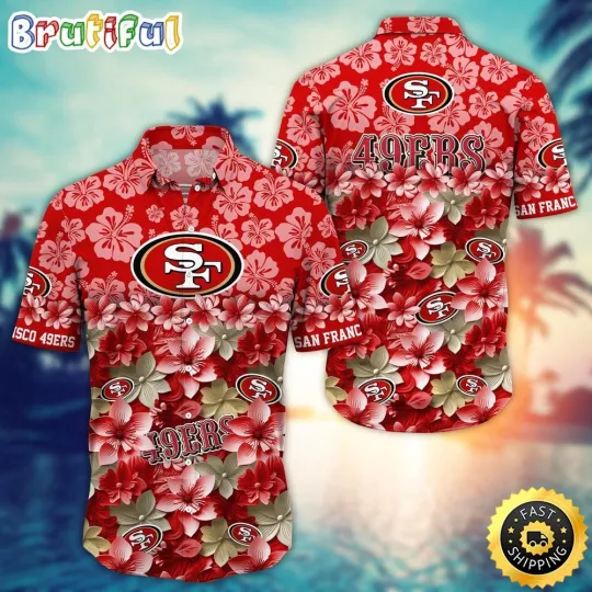 San Francisco Football Team 49ers Hawaiian Shirt, Gift For Fans