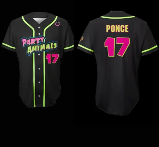 Discover Savannah Bananas Brandon Crosby Baseball Jersey black AOP TMB5348