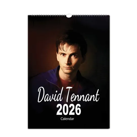 Discover David Tennant 2026/27 Personalised Calendar | Choose start month
