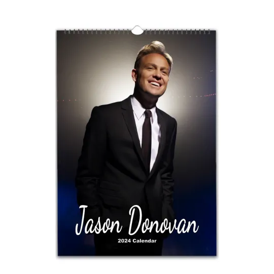 Discover Jason Donovan Then & Now Full Photo 2026/27 Vertical Wall Calendar