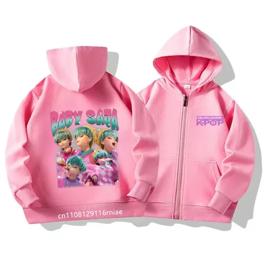 K-pop Demon Hunters Hooded Zip Jacket