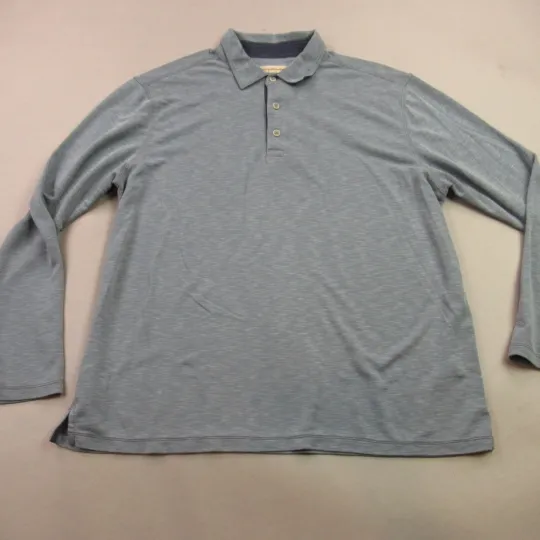 Discover Tommy Bahama Shirt Mens XL Polo Long Sleeve Lightweight Casual Golf