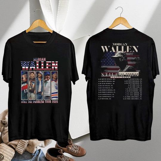 Discover Wallen Western Graphic T-shirt, Wallen Western Tour 2026 Unisex T-Shirt