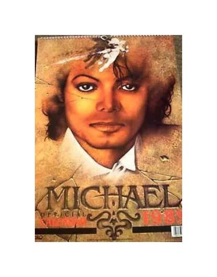 Discover Michael Jackson 1989 Calendar Vintage Official T-Shirt