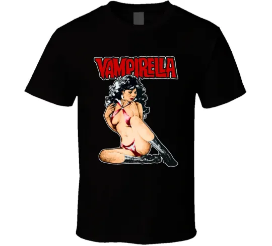 Discover Vampirella Comic Book Vampire Forrest J Ackerman T Shirt