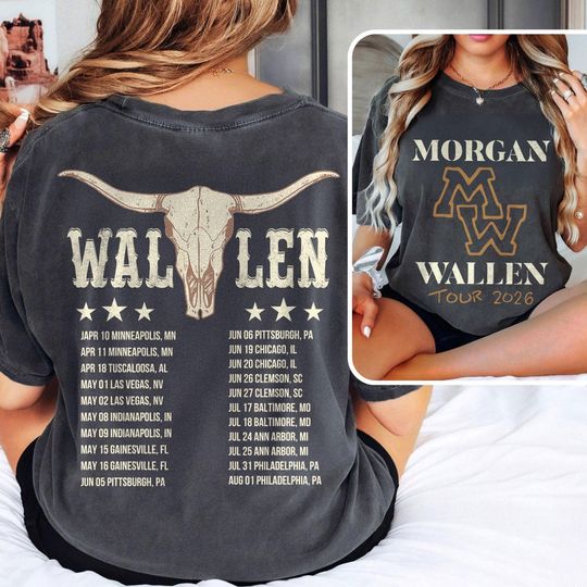 Discover Retro Wallen Western Still The Problem Tour 2026 Shirt, Wallen Western Shirt, Wallen Western Country Music Tee, Wallen Western Fan Shirt