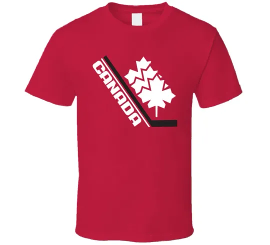 Discover Team Canada, T-Shirt, Eighties, 80's, jersey, Hockey Logo
