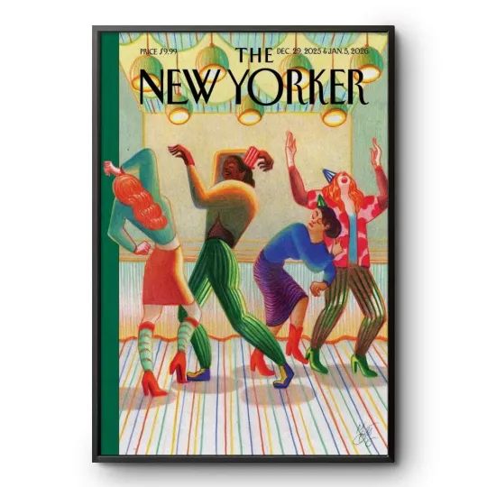 Discover NEW Poster THE NEW YORKER Dec 29 2025-1 5 2026 Goodbye To All That