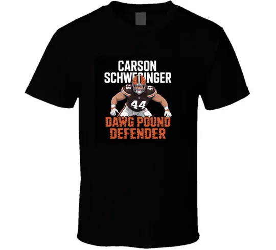 Discover Carson-schwesinger-cleveland-linebacker- T Shirt