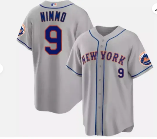 Discover cute, Nimmo 9 Mets 2024 Baseball Jersey,,!! new gift 3d- cute father day,!