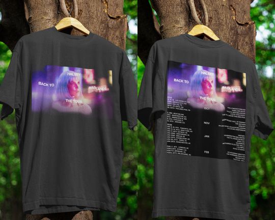 Discover Halsey Back to Badlands Tour Shirt: Retro Graphic Tee