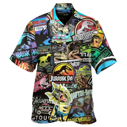 Discover Jurassic Park World Hawaiian Shirt
