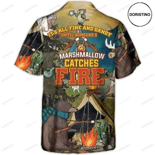 Camping It8217s All Fine And Dandy Until Someone8217s Marshmallow Catches Fire L