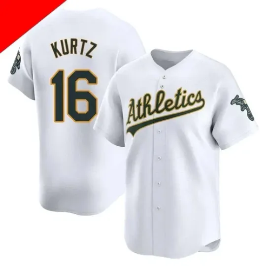 Discover ＃16 Nick Kurtz For Fans Baseball Jersey All Size