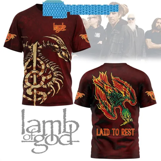 Discover Lamb Of God Laid To Rest Hoodie T-Shirt