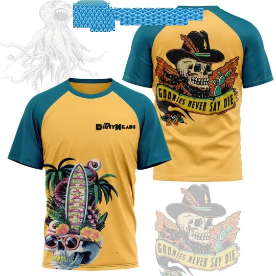 Goonies Never Say Die 3D T-Shirt The Dirty Heads