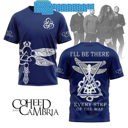Discover Coheed And Cambria I'll Be There Every Step Of The Way T-Shirt