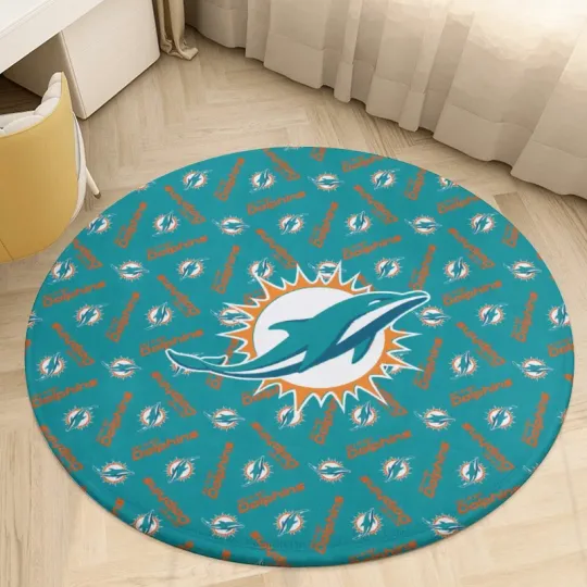 Miami Dolphins Rug