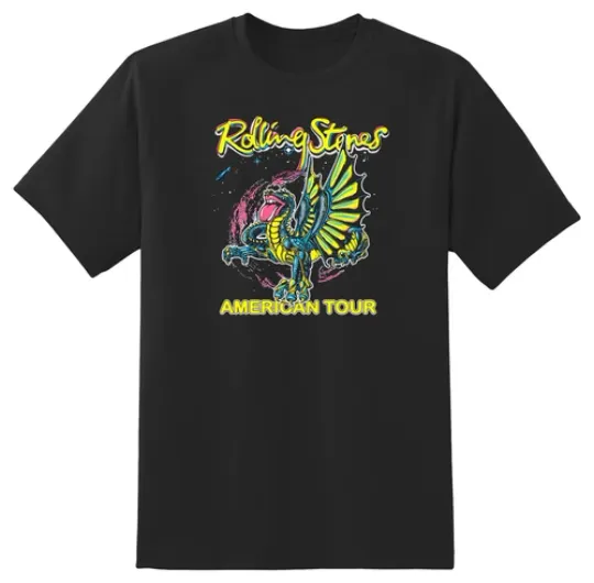 Discover The Rolling Stones American Tour Dragon T-Shirt Men