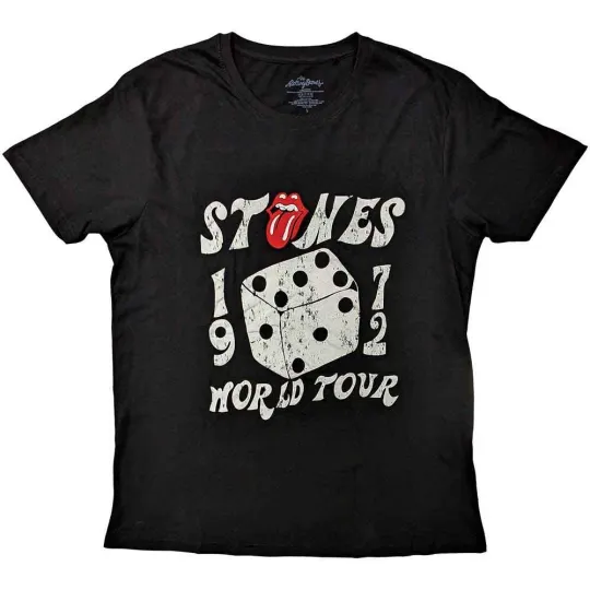 Discover The Rolling Stones Dice Tour 1972 T-Shirt