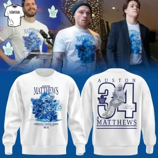 Discover HOT!!!! Toronto Maple All Time Goals Leader Edition sweatshirt 2D