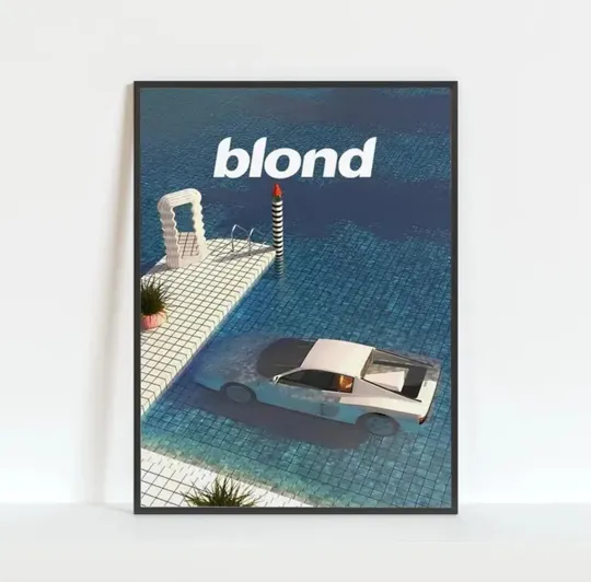 Discover Frank Ocean Blond Album Poster