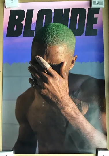 Discover Frank Ocean Blonde Album Cover Poster